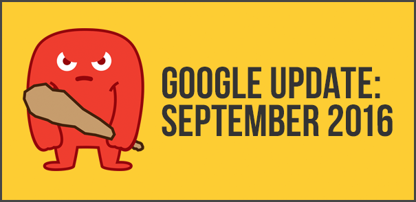 Google Update September 2016