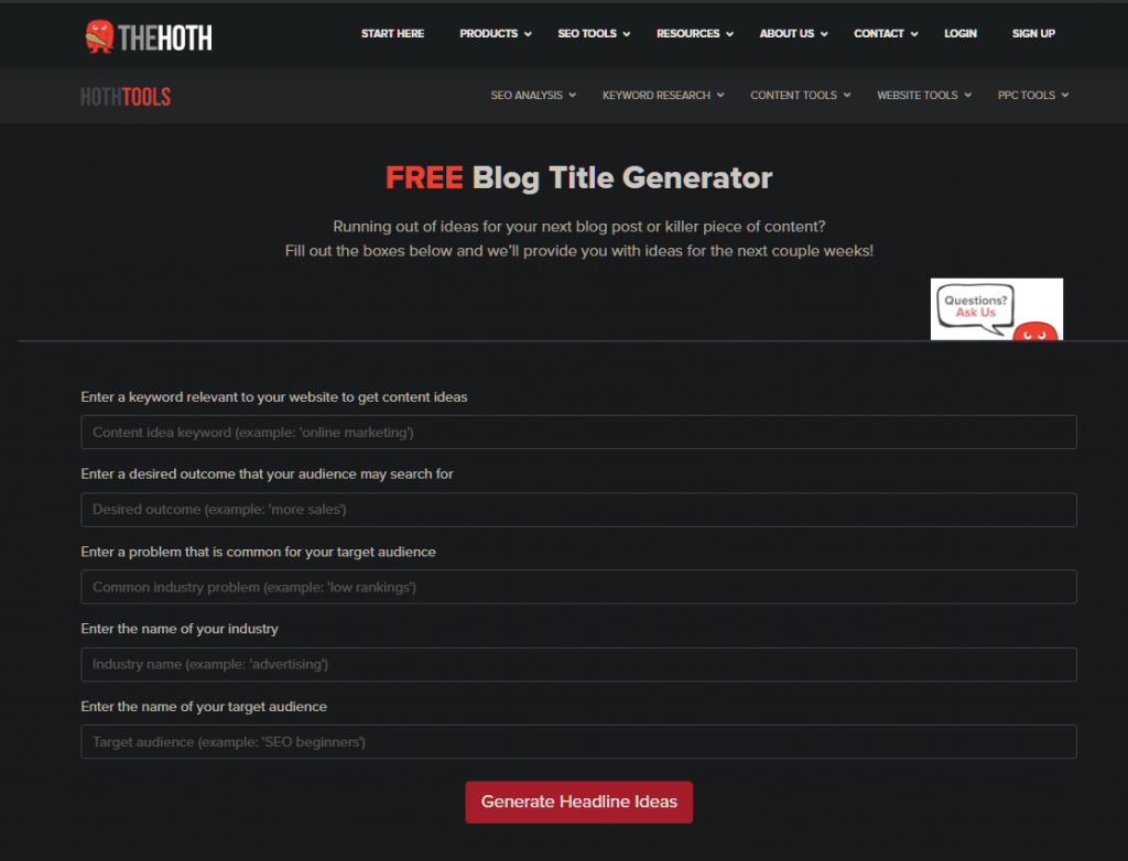 Image of Hoth Title Generator